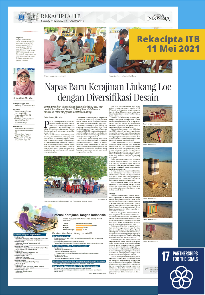 Rekacipta ITB Edisi 11 Mei 2021 - Media Indonesia