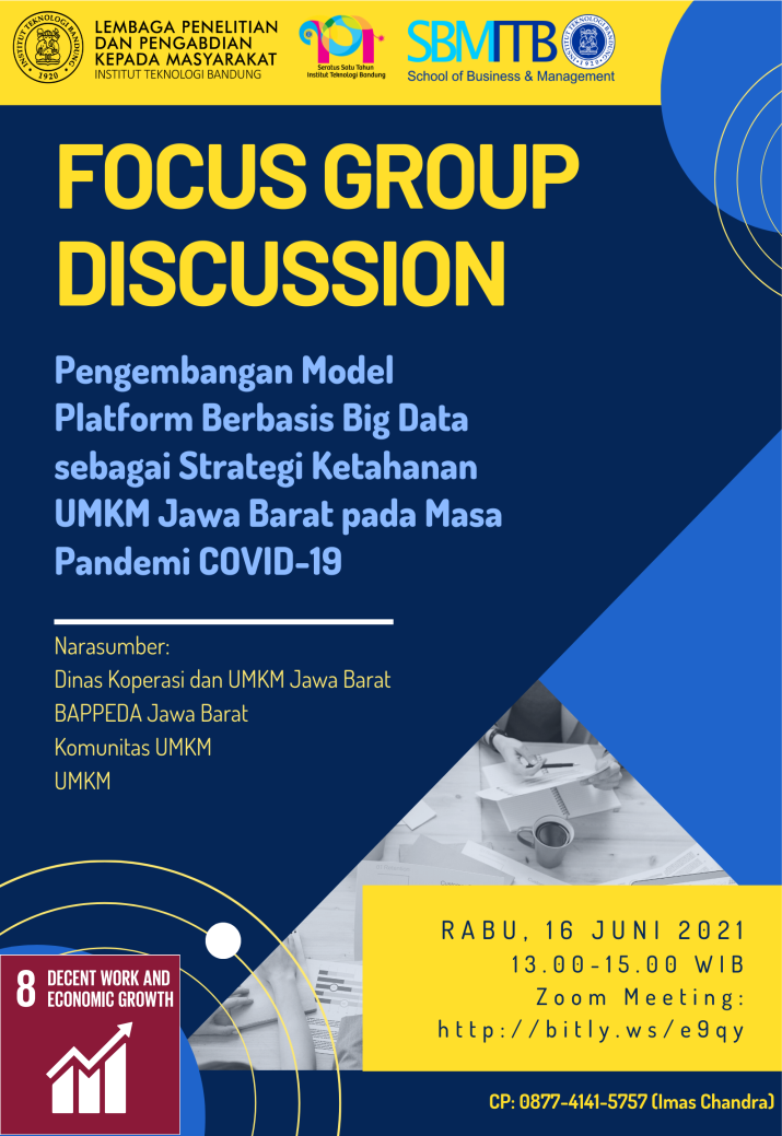 Pengembangan Model Platform Berbasis Big Data untuk Ketahanan Bisnis UMKM Jawa Barat Selama Pandemi