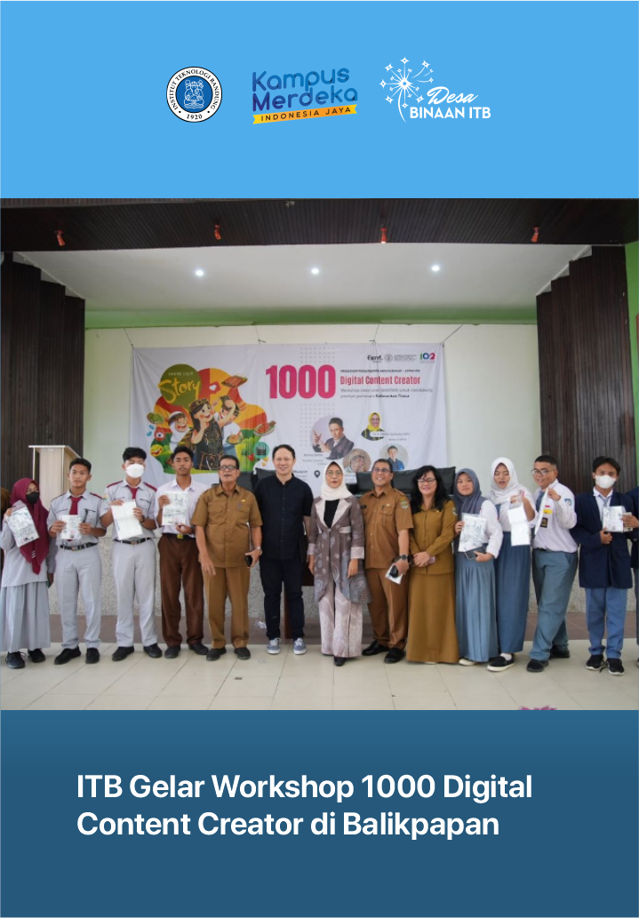 ITB Gelar Workshop 1000 Digital Content Creator di Balikpapan
