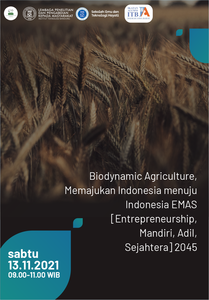 DesaPreneur Part-12: Biodynamic Agriculture, Memajukan Indonesia menuju Indonesia EMAS [Entrepreneurship, Mandiri, Adil, Sejahtera] 2045
