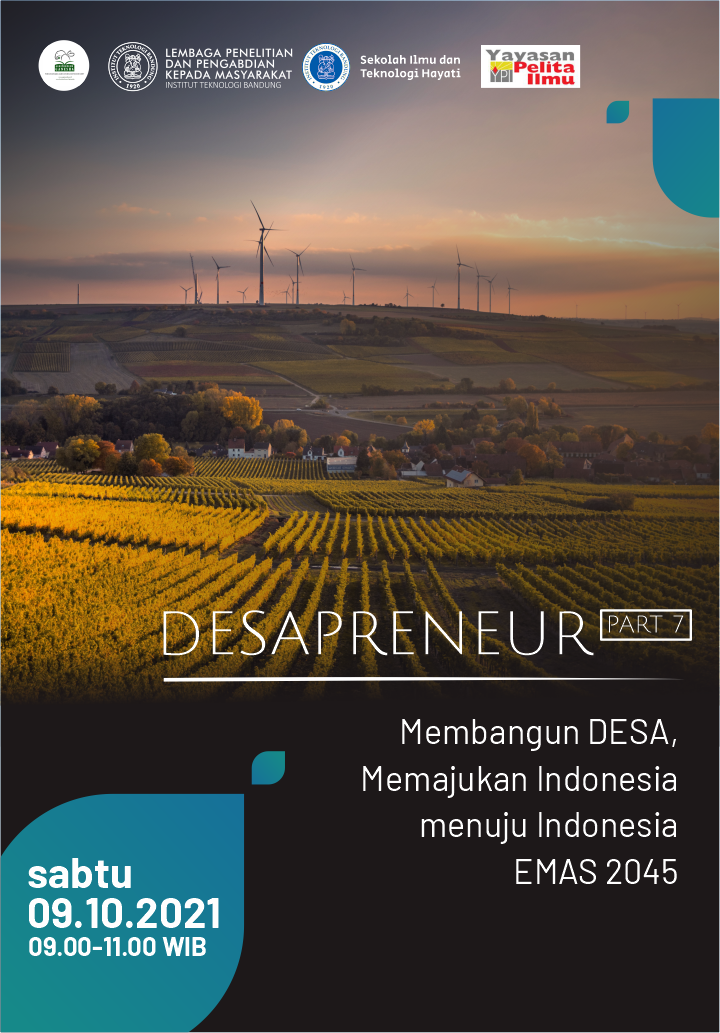 DesaPreneur Part-7: Membangun DESA, Memajukan Indonesia menuju Indonesia EMAS 2045