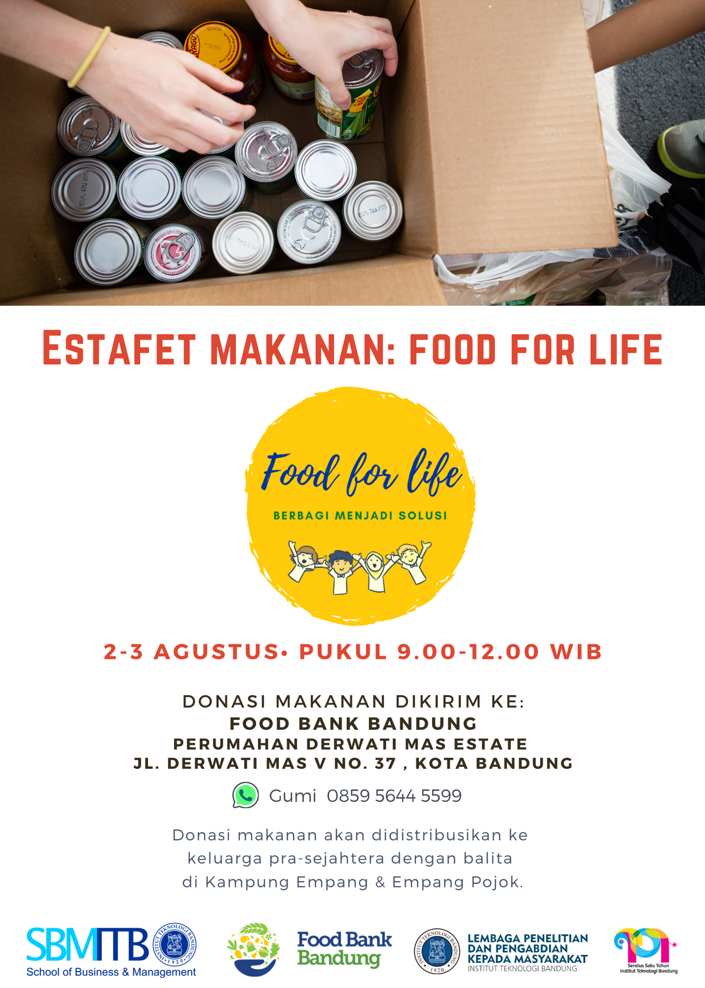 Estafet Makanan: Food For Life