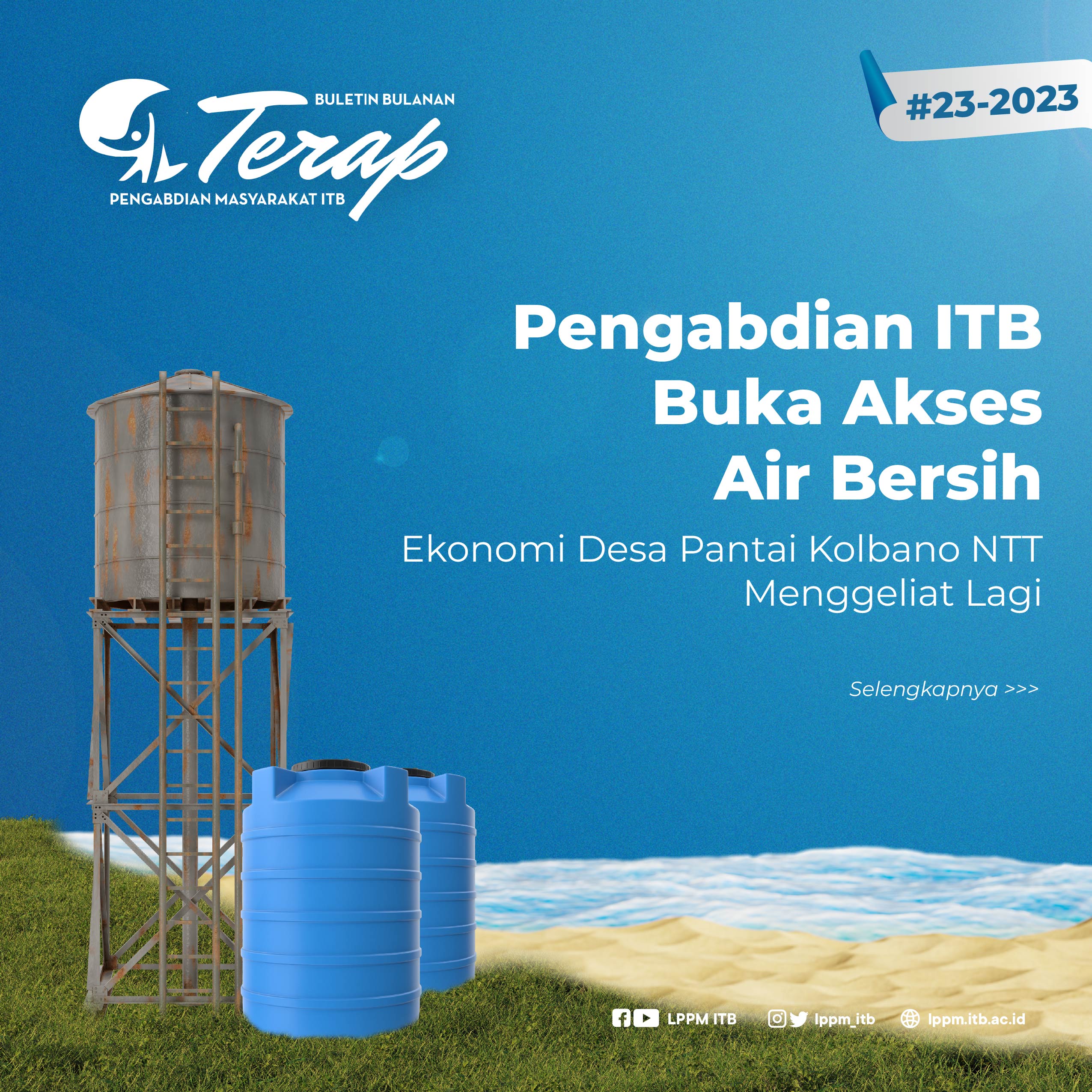 Pengabdian ITB Buka Akses Air Bersih, Ekonomi Desa Pantai Kolbano NTT Menggeliat Lagi