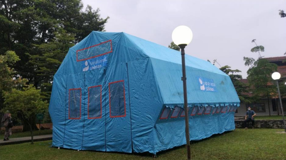 Tenda Darurat Knock-Down Berbasis Struktur Lattice Untuk Penanggulangan Bencana