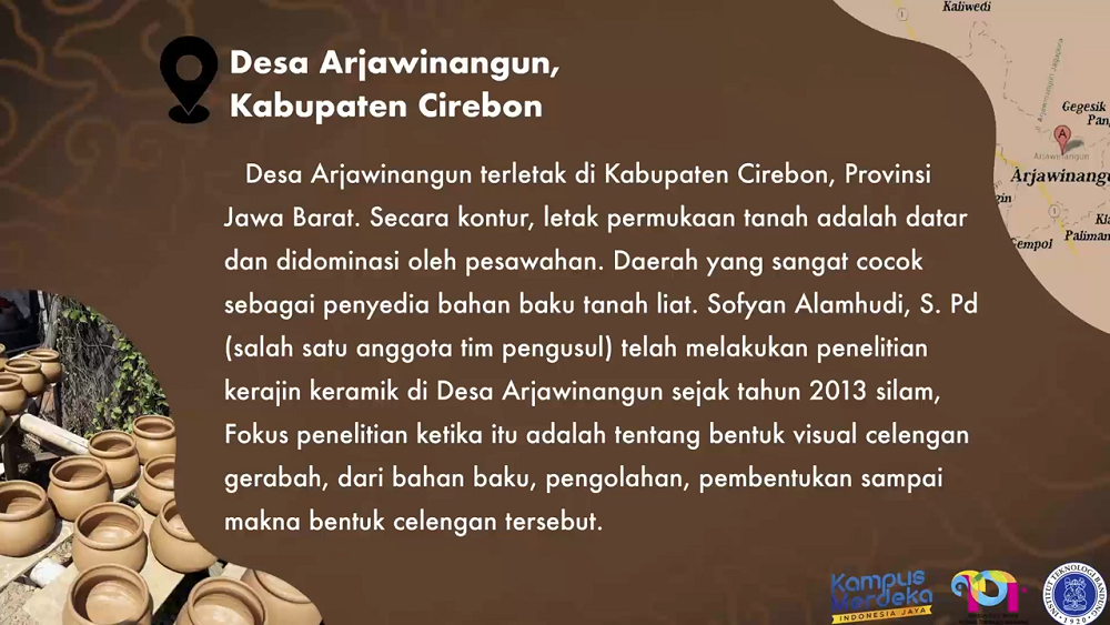 Redesain Manajemen Kerajinan Keramik di  Desa Arjawinangun, Kabupaten Cirebon.